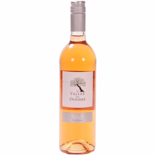 Vallee Oliviers Rose Fles 75 cl 12%