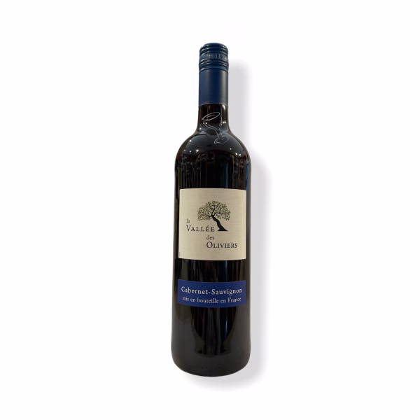 Vallee Oliviers Cab.Sauv. Fles 75 cl 12,5%