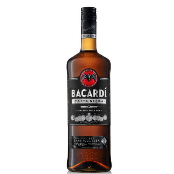 Bacardi Carta Negra Fles 70 cl 40%