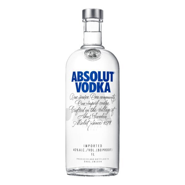 Absolut Wodka Fles 100 cl 40%
