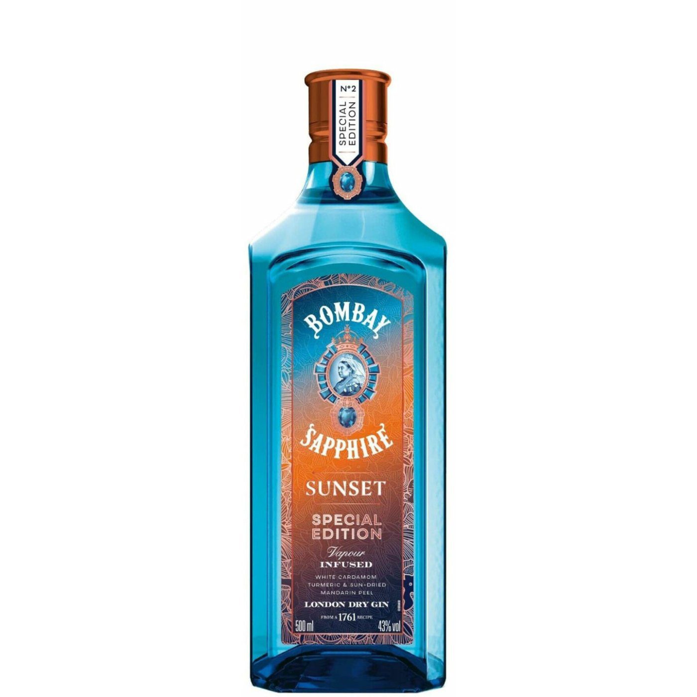 Bombay Sapphire Sunset Fles 70 cl 43% - Bombay Sapphire Sunset 1 2026 Bombay Sapphire Sunset Fles 70 cl 43%
