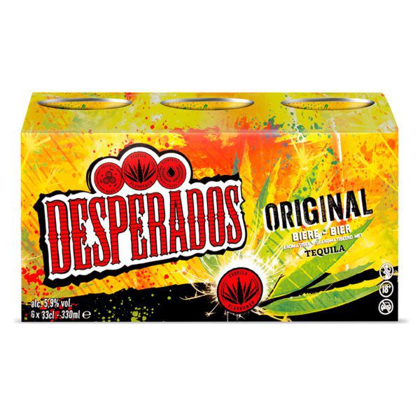 Desperados blik 6x33 cl 5,9%