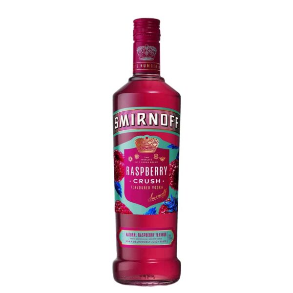 Smirnoff Raspberry Crush Fles 70cl 25%