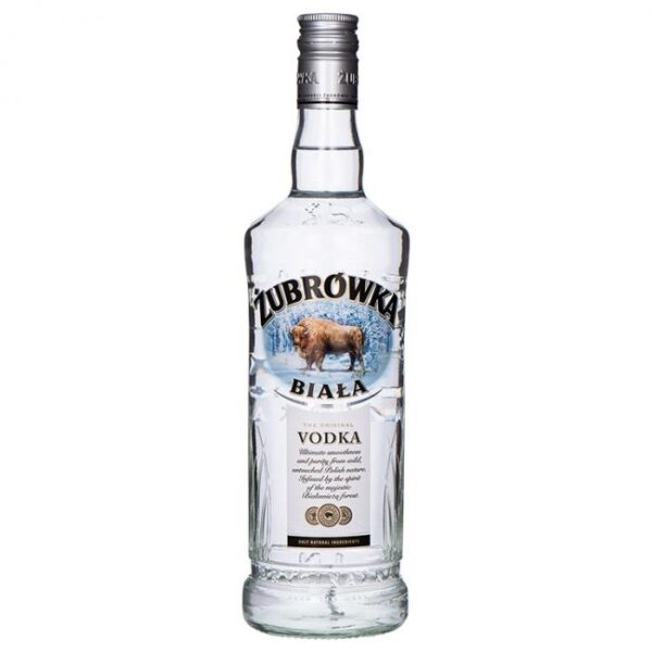Zubrowka Biala Vodka Fles 70 cl 37,5%