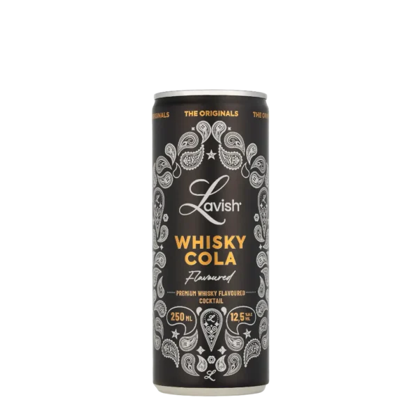 Lavish Whiskey-Cola Blik 25 cl 12,5%