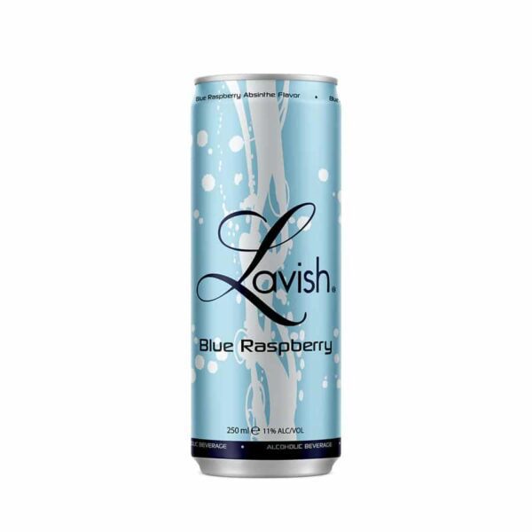 Lavish Absinthe Blue Raspberry Blik 25 cl 11%