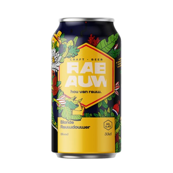Rabauw Craft Beer Blonde Rauwdouwer 33 cl 6,4%