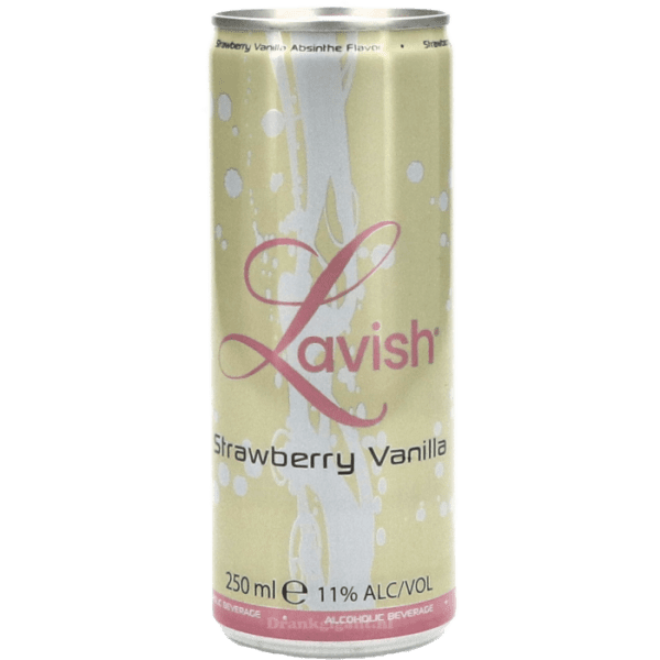Lavish Absinthe Strawberry Vanilla Blik 25 cl 11%