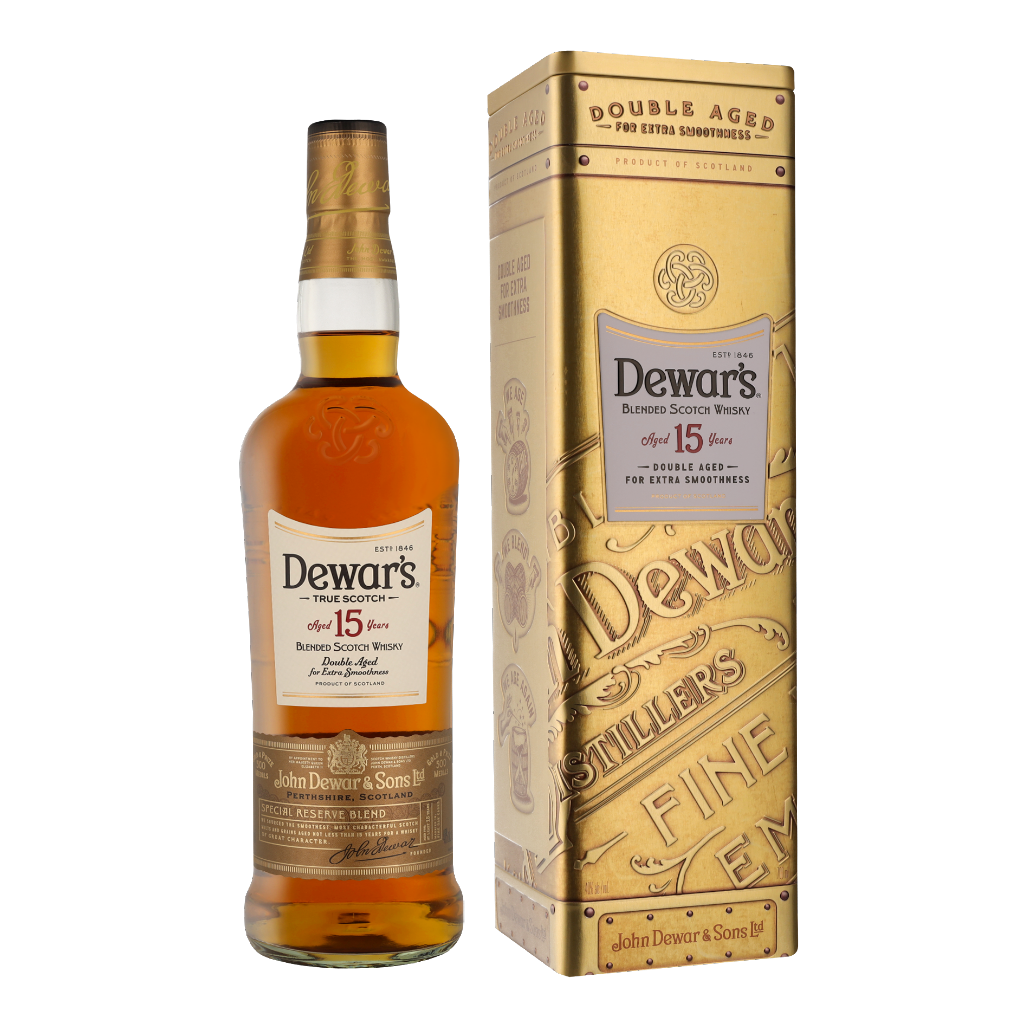 Dewar's 15Y Fles 70 cl 40% - Dewar's 15Y 1 2026 Dewar's 15Y Fles 70 cl 40%