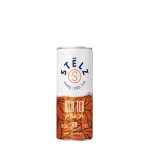 STELZ Hard Iced Tea Peach blik 25 cl 4,5%
