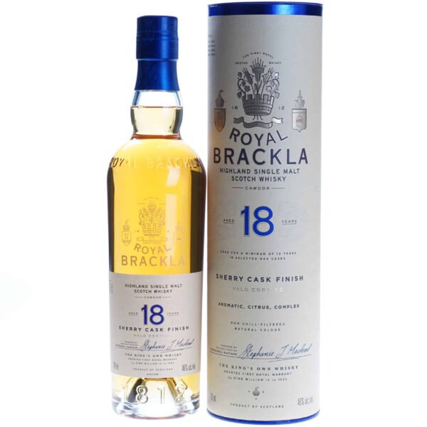 Royal Brackla Sherry Cask 18Y Fles 70 cl 46%