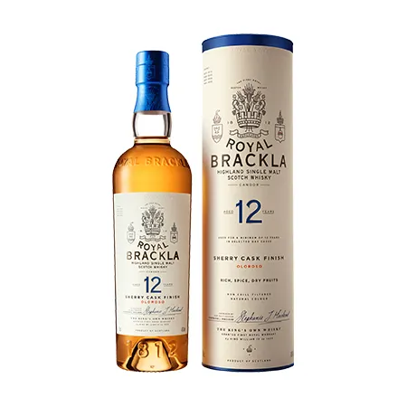 Royal Brackla Sherry Cask 12Y Fles 70 cl 46%