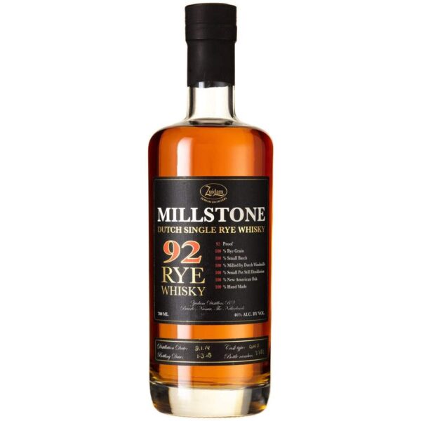 Zuidam Millstone RYE 92 Fles 70 cl 46%