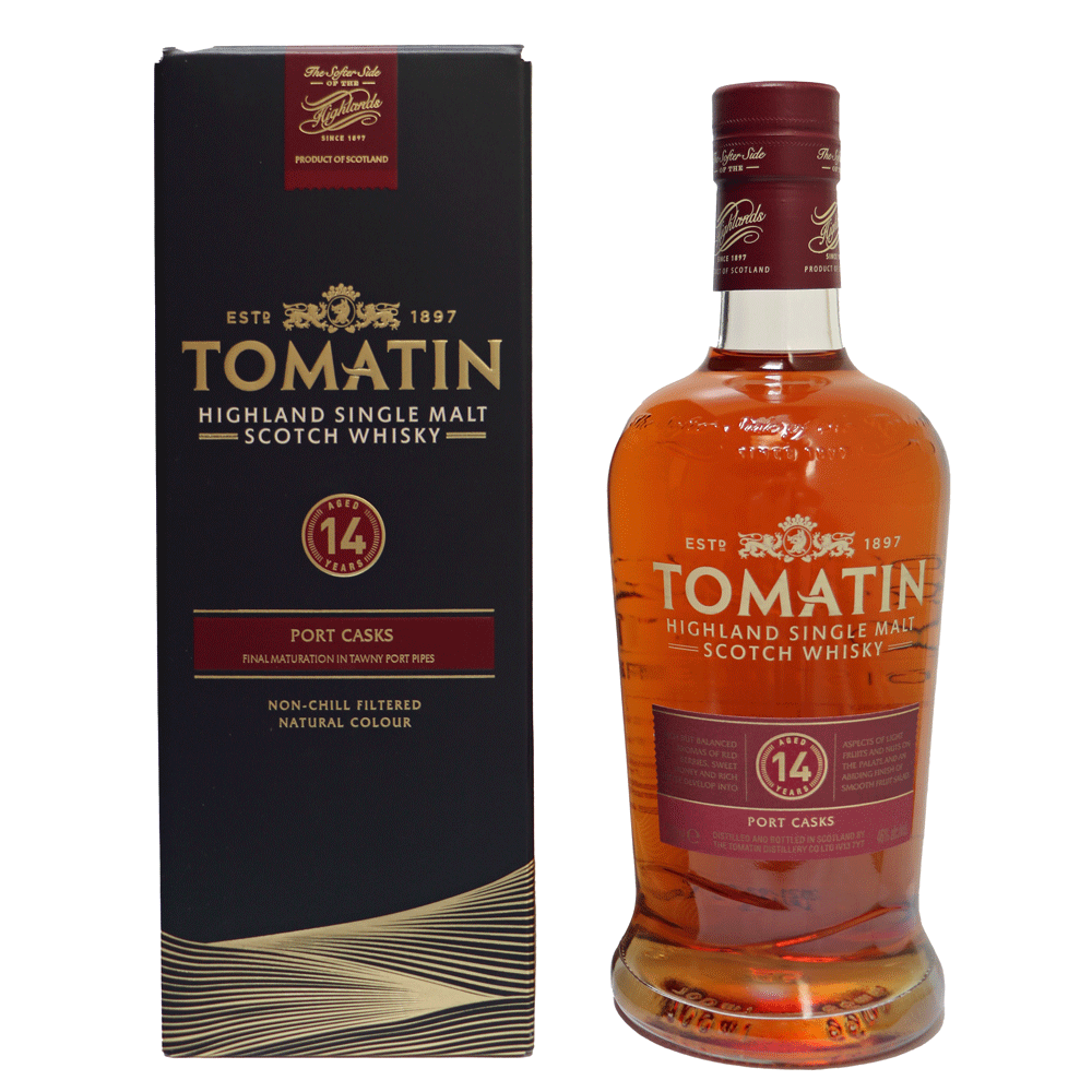 Tomatin 14Y Port Cask 70 cl 46% - Tomatin 14Y Port Cask 1 2026 Tomatin 14Y Port Cask 70 cl 46%