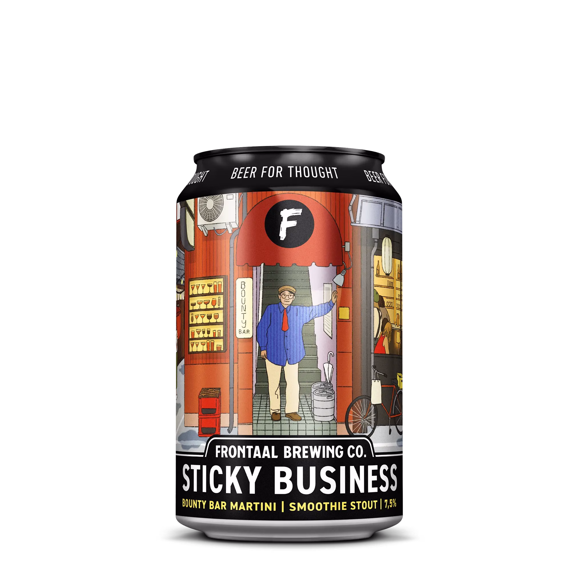 Frontaal Sticky Business Bounty Bar Martini 33cl 7,5%