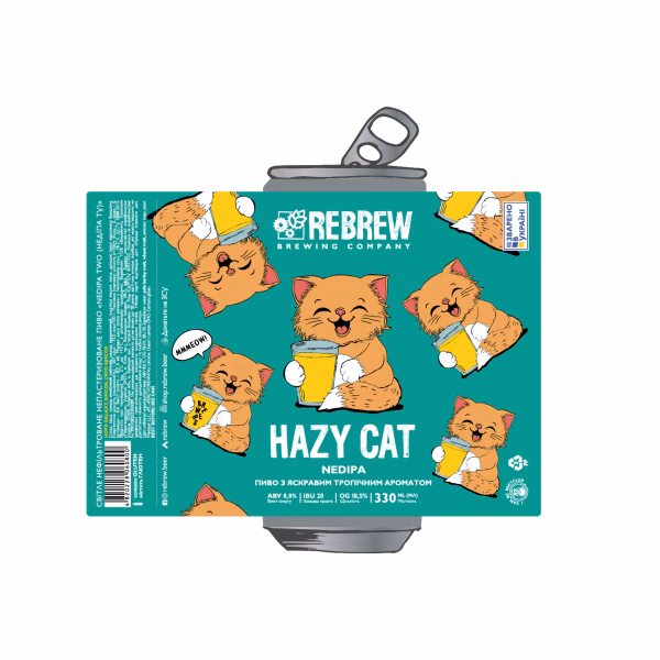 Rebrew Hazy Cat 33cl 8%