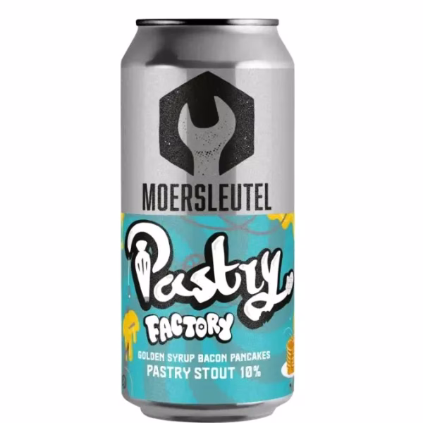Moersleutel Pastry Factory Golden Syrup Bacon Pancakes Pastry Stout 44cl 10%