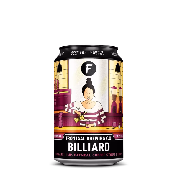 Frontaal Billiard 10YRS 33cl 10%