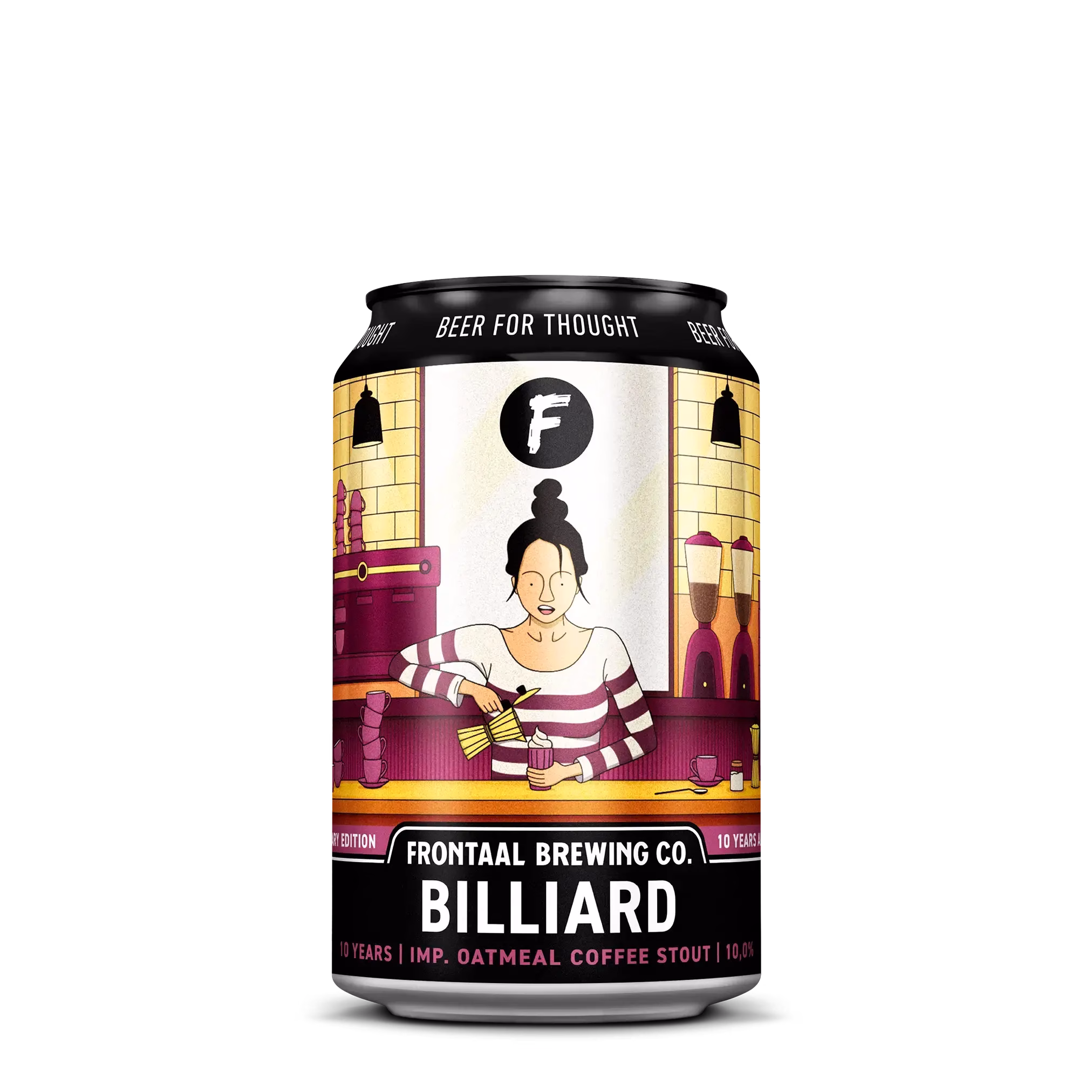 Frontaal Billiard 10YRS 33cl 10%