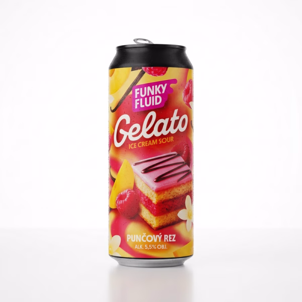 Funky Fluid Gelato Puncovy Rez 50cl 5,5%