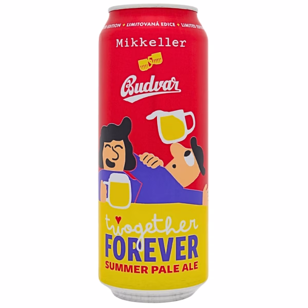 Mikkeller x Budvar Twogether Forever 50cl 4,5%