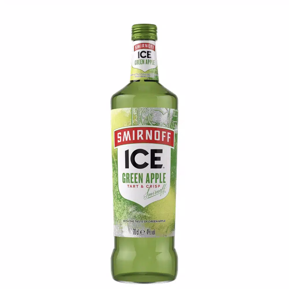 Smirnoff Ice Apple Fles 70 cl 4% - Smirnoff Ice Apple 1 2026 Smirnoff Ice Apple Fles 70 cl 4%