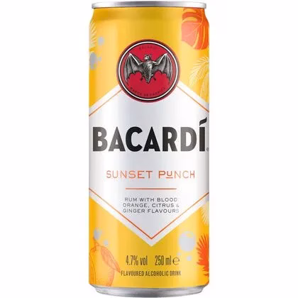 Bacardi Sunset Punch 25 cl 4,7%