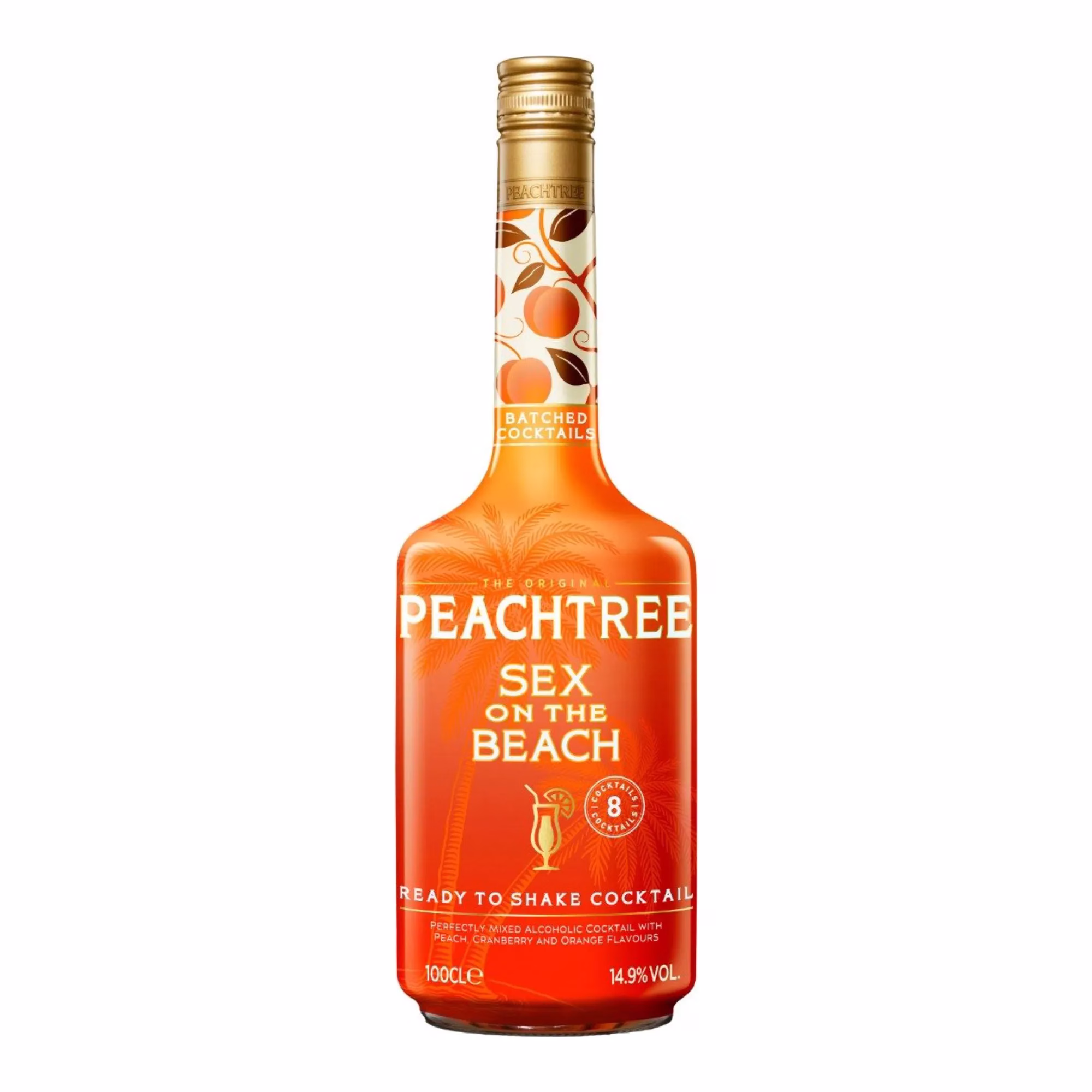 Peachtree Sex On The Beach Fles 100 cl 14,9% - Peachtree Sex On The Beach 1 2026 Peachtree Sex On The Beach Fles 100 cl 14,9%