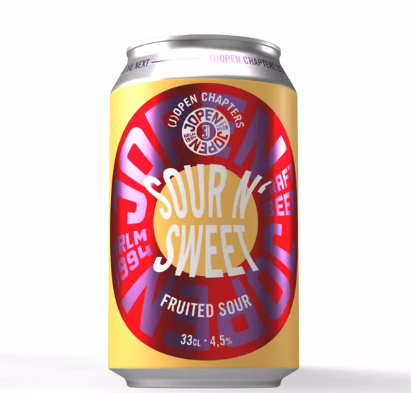 Jopen Sour 'N Sweet blik 33 cl 4,5%