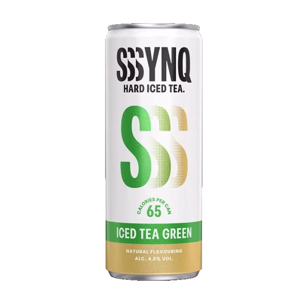 Synq Hard Ice Tea Green Blik 25 cl 4.5%