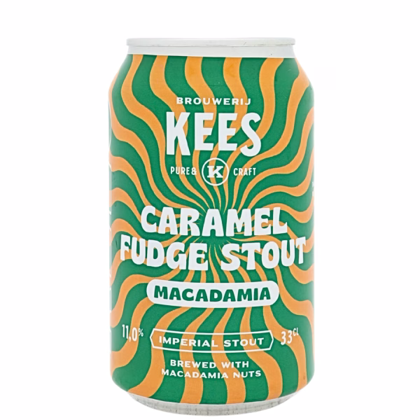 Kees Caramel Fudge Stout Macadamia 33cl 11%
