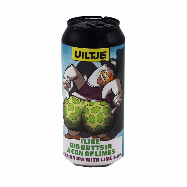 Uiltje I Like Big Butts In A Can Of Lime 44cl 3,8%